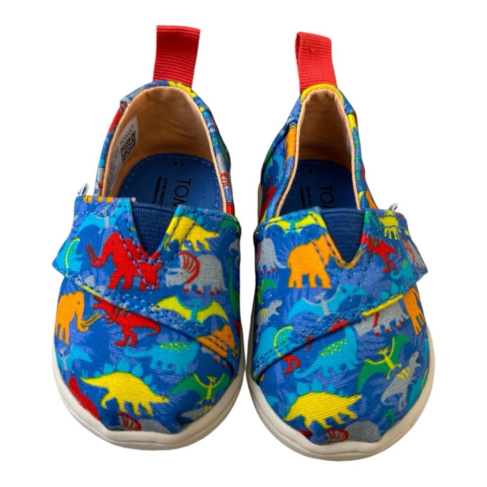 TOMS Toddler Dino Shoes Size 4 Never Worn